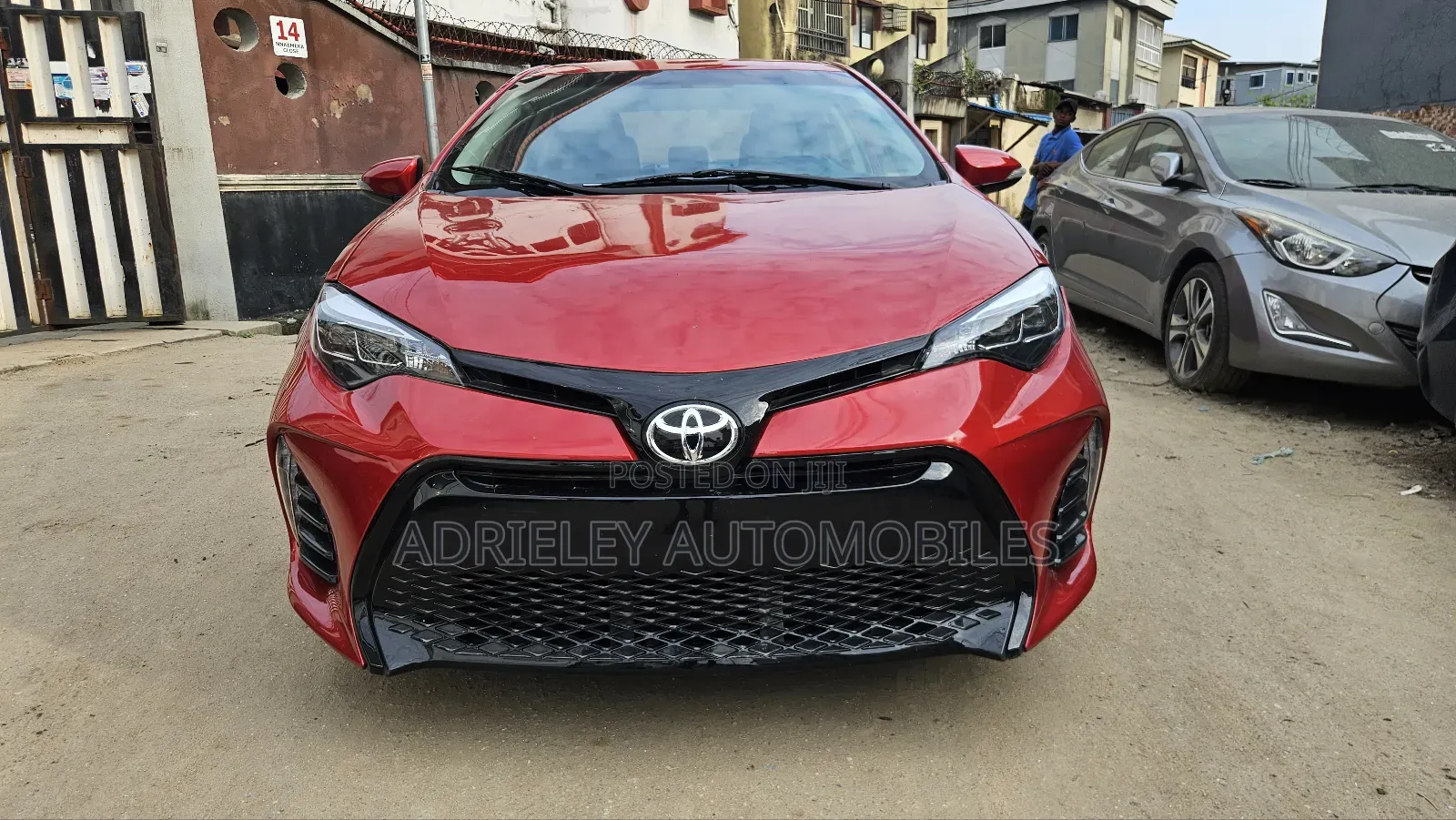 Toyota Corolla S Plus 4dr Sedan (1.8L 4cyl CVT) 2015 Red