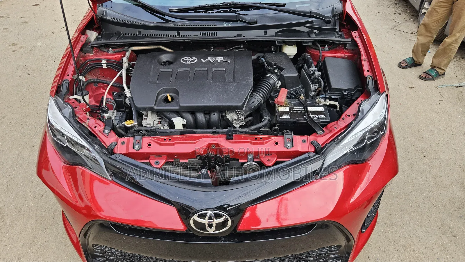 Toyota Corolla S Plus 4dr Sedan (1.8L 4cyl CVT) 2015 Red