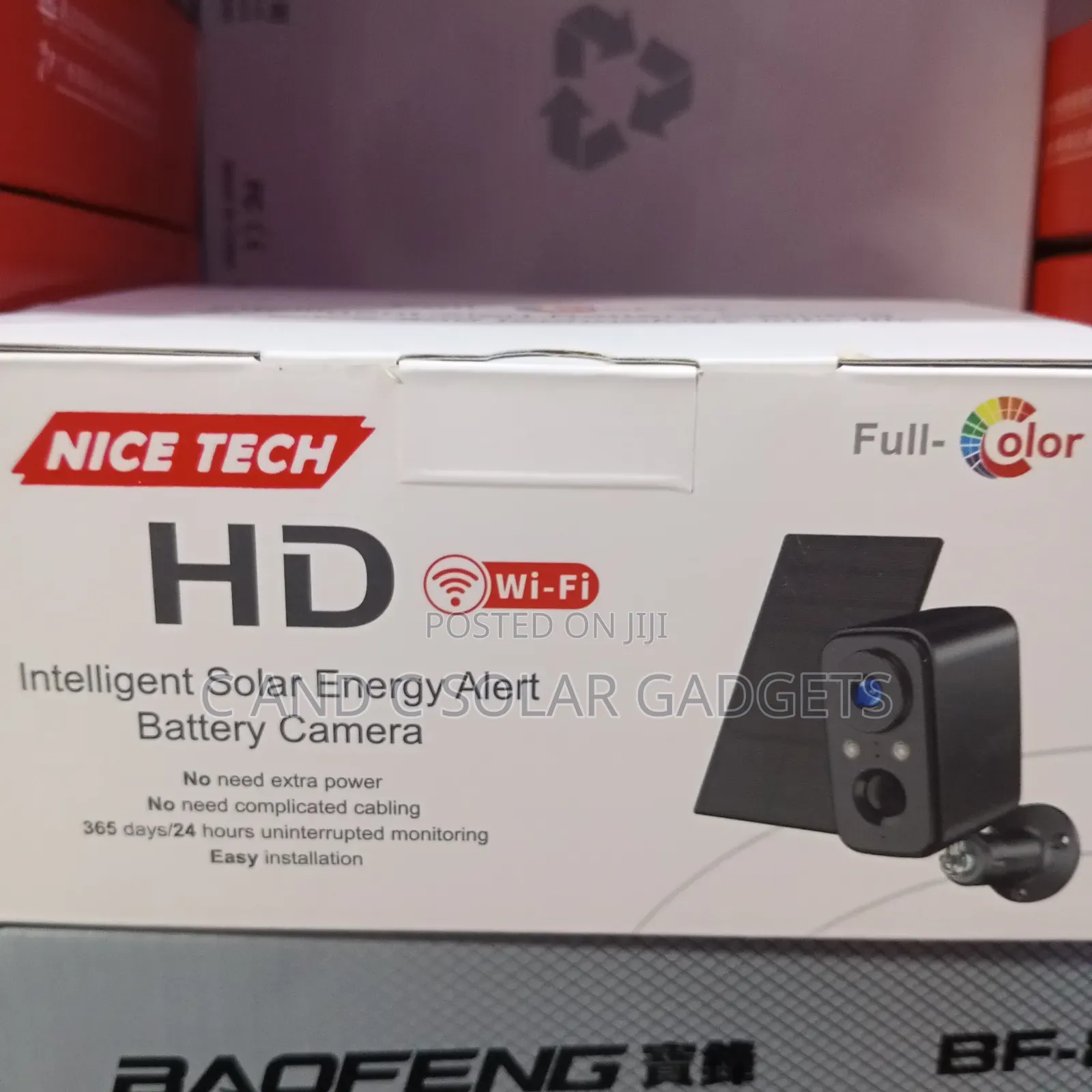 Intelligent Solar Alert Battery Camera