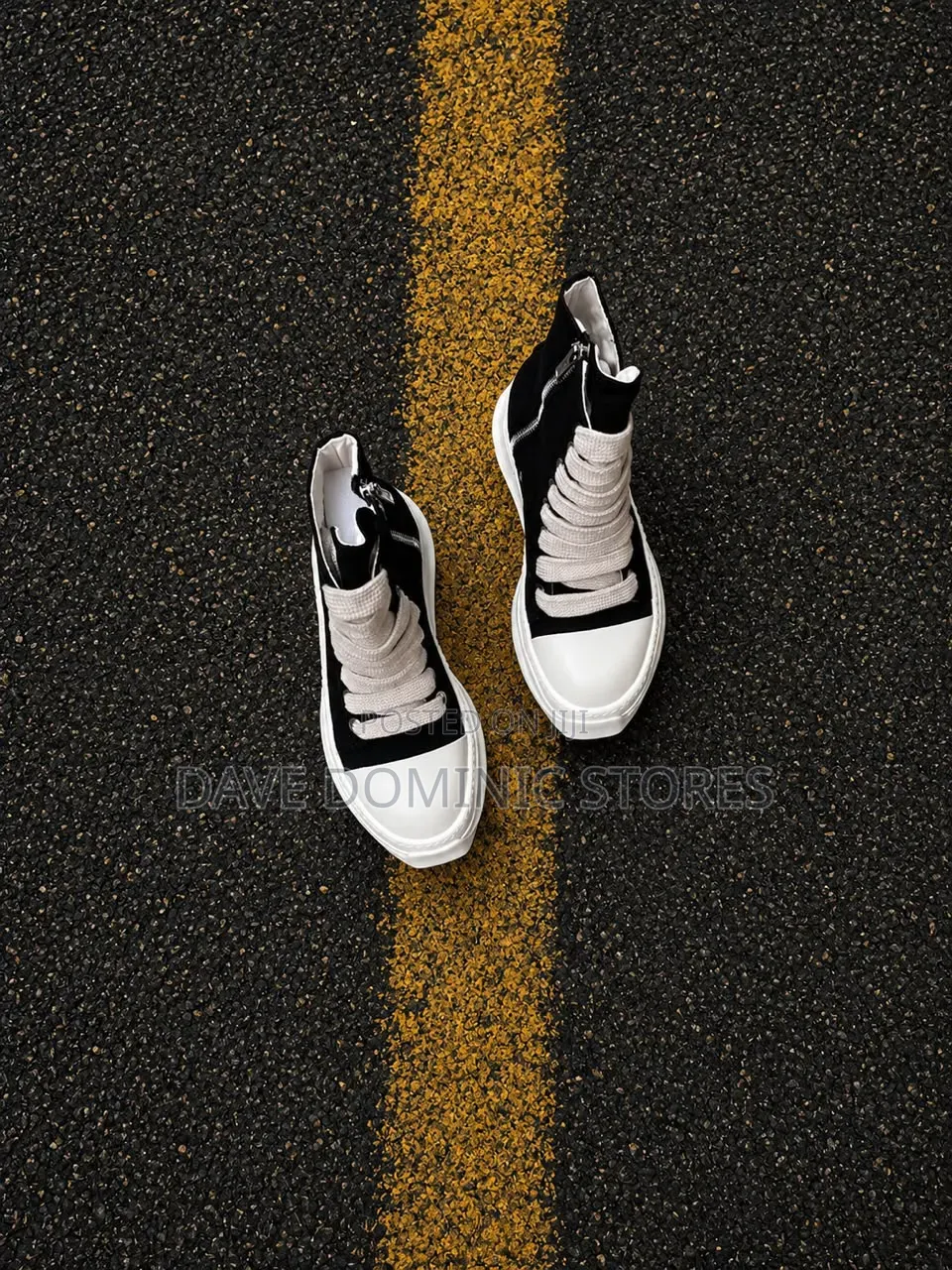 Original Rick Owen’s Boot Sneakers Black