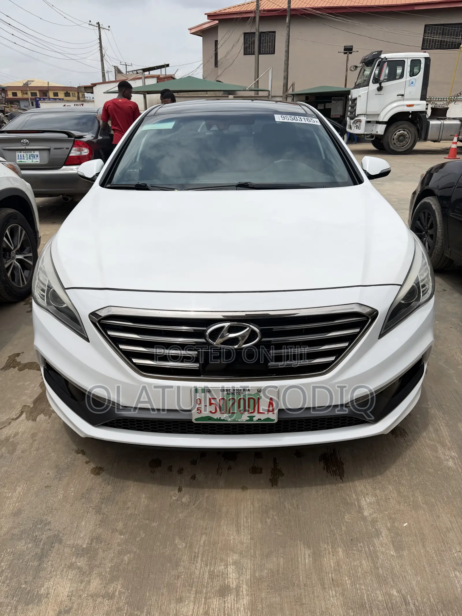 Hyundai Sonata 2015 White