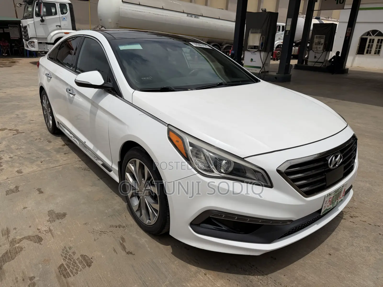 Hyundai Sonata 2015 White