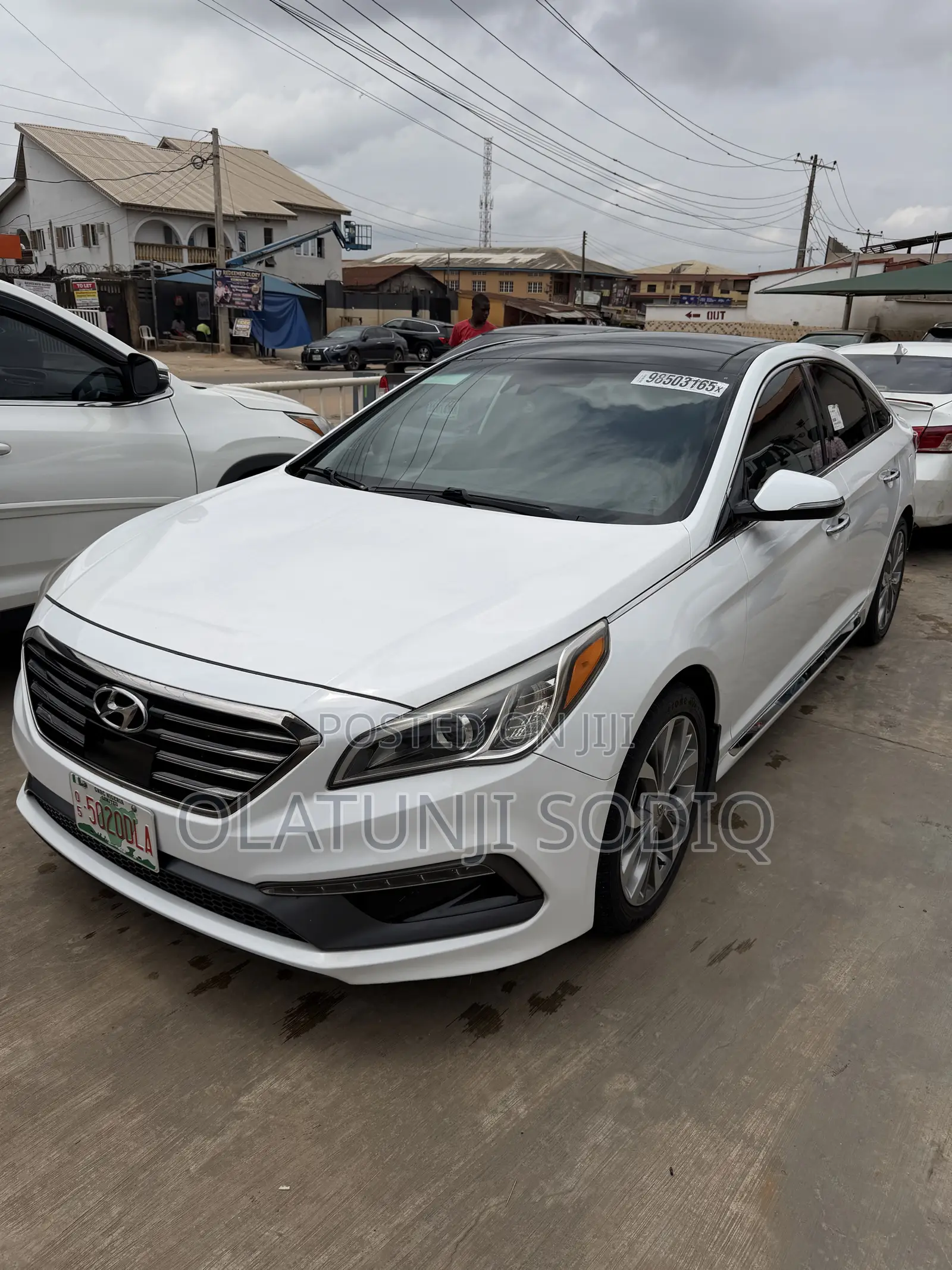 Hyundai Sonata 2015 White
