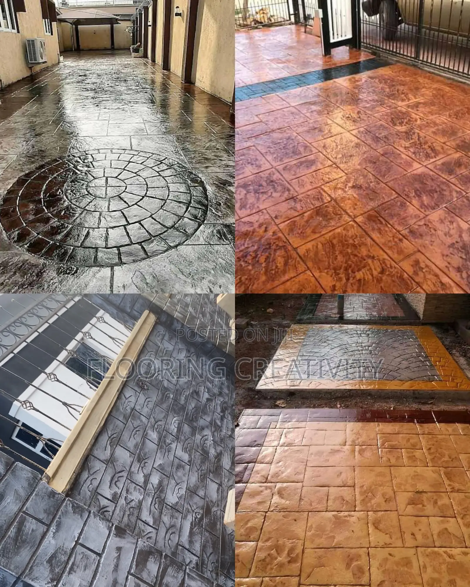 Polished Stamp Floor and Wall