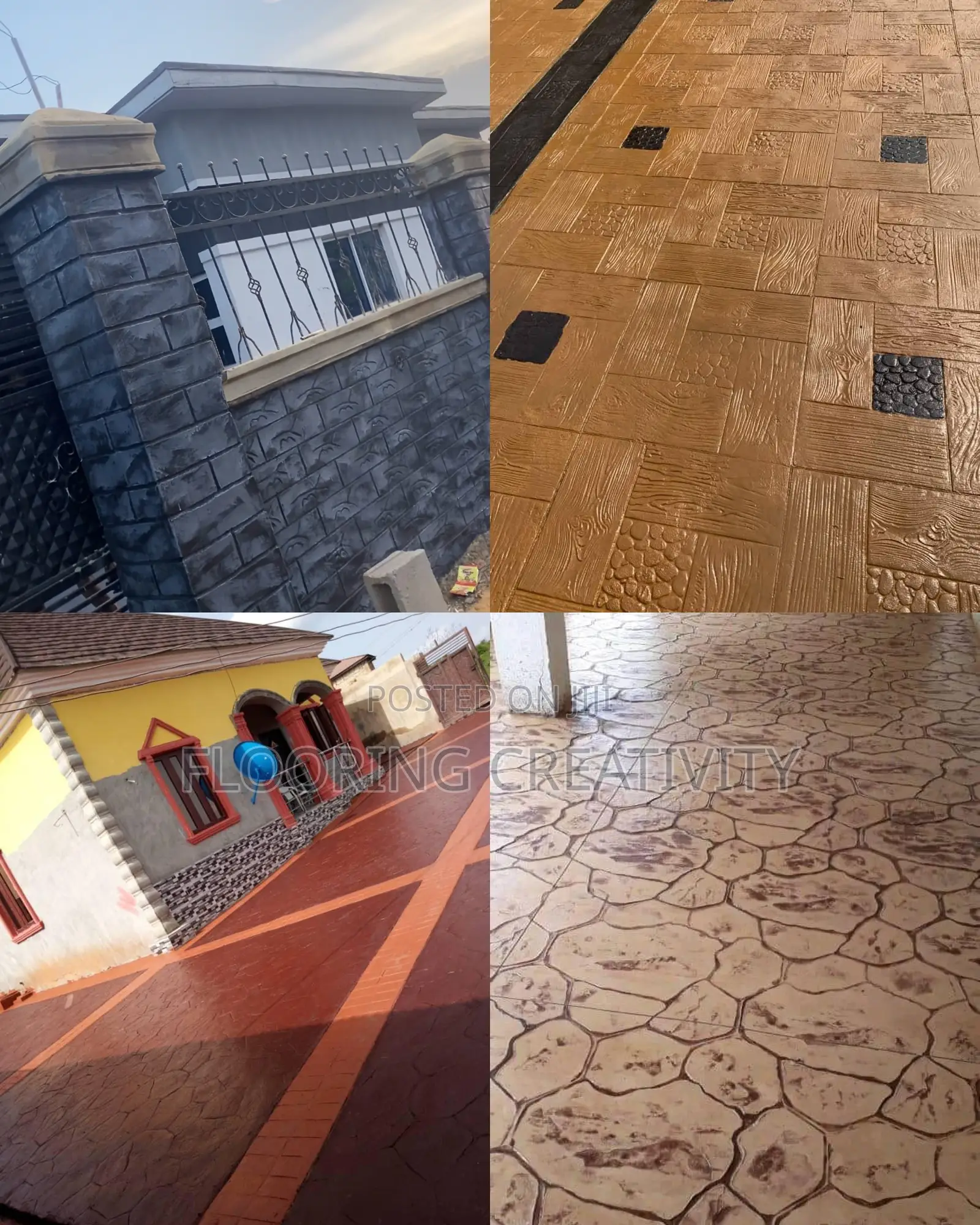 Polished Stamp Floor and Wall