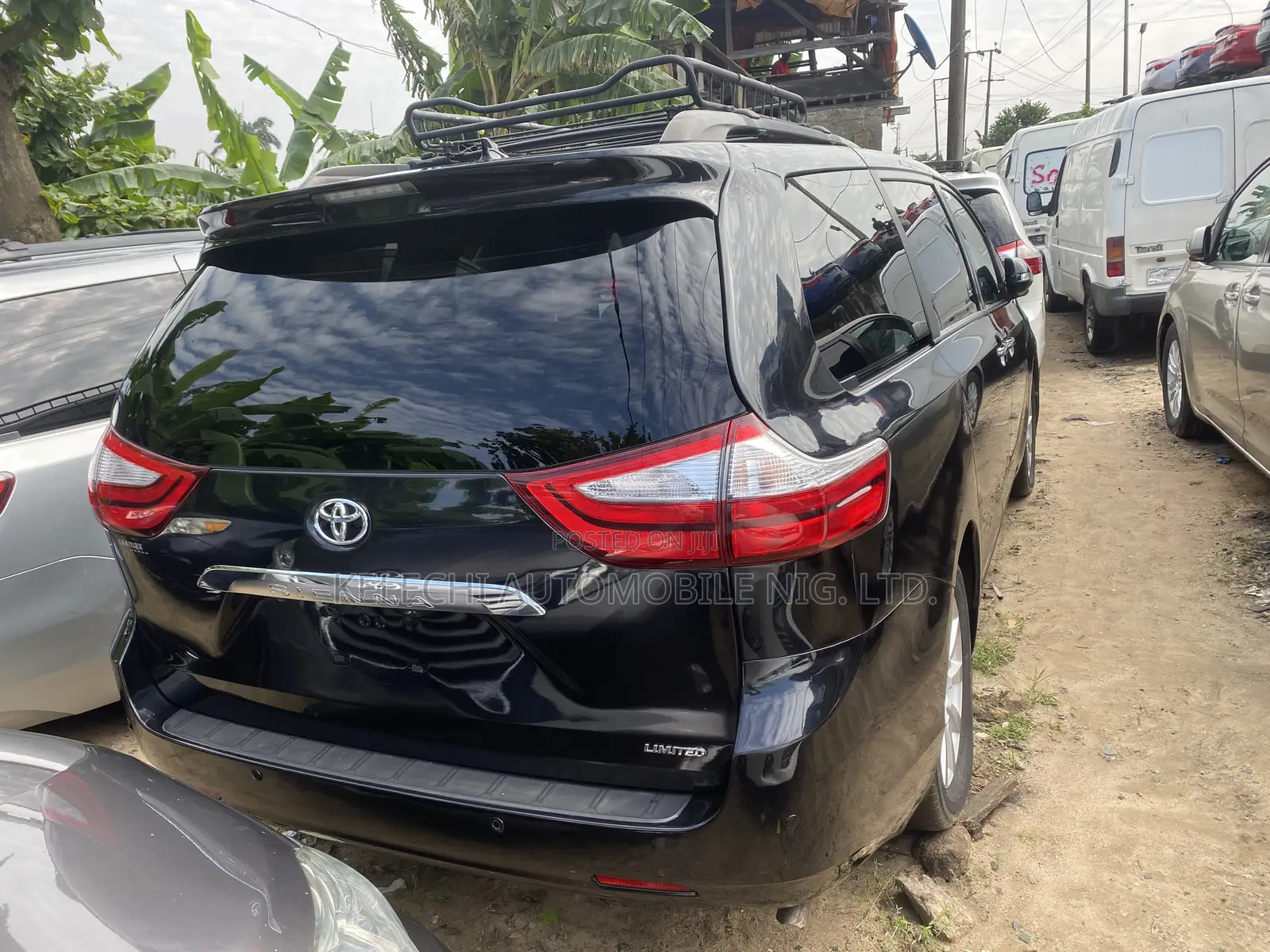 Toyota Sienna Limited Premium (3.5L 6cyl 8A) 2018 Black