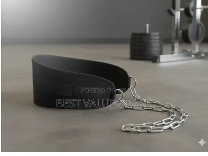 Weighted Dip Belt for Weight Lifting