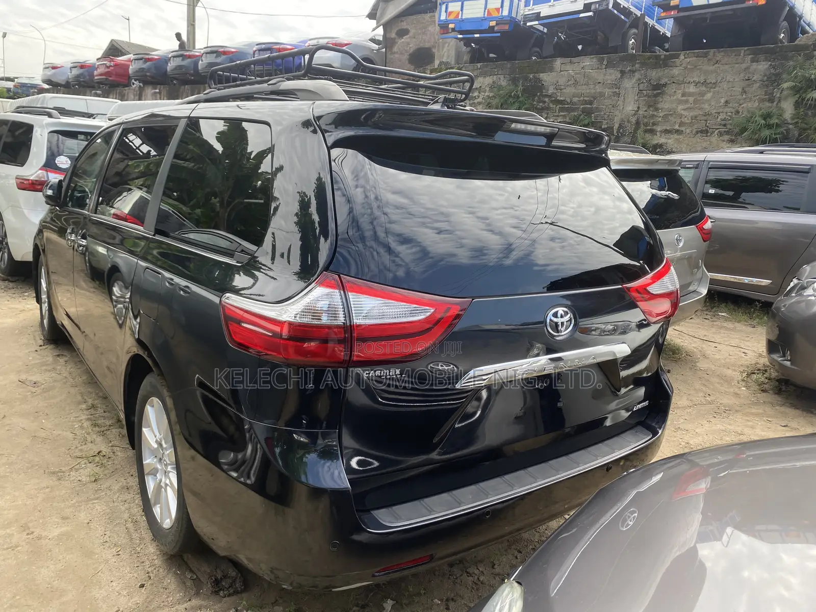 Toyota Sienna Limited Premium (3.5L 6cyl 8A) 2018 Black