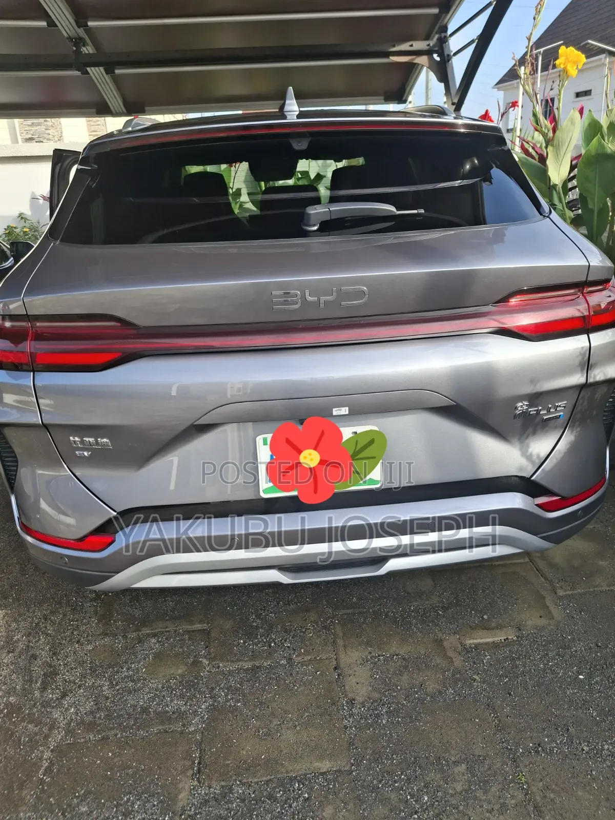 New BYD Yuan Plus 2025 Gray