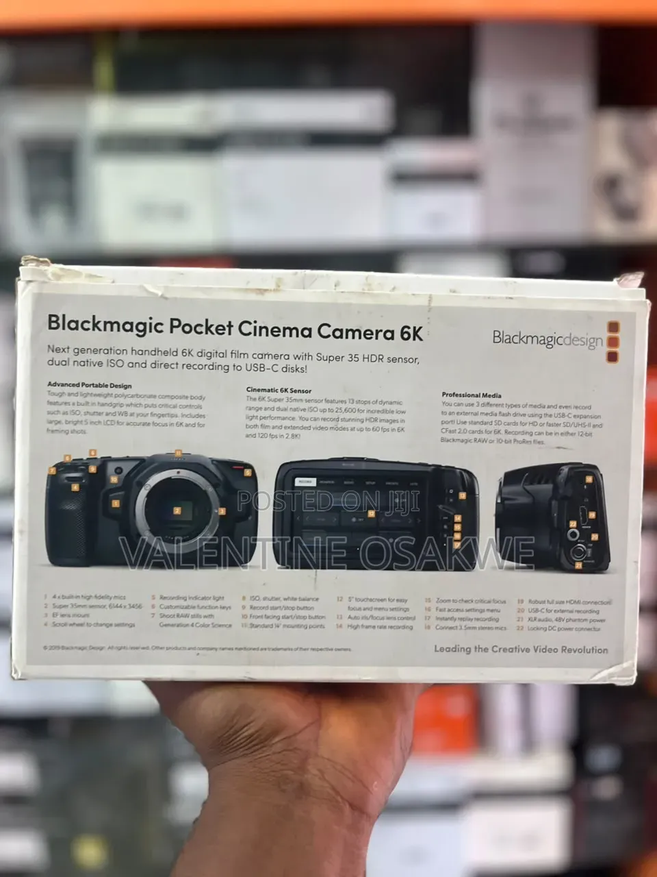 Blackmagic Pocket Cinema Camera 
