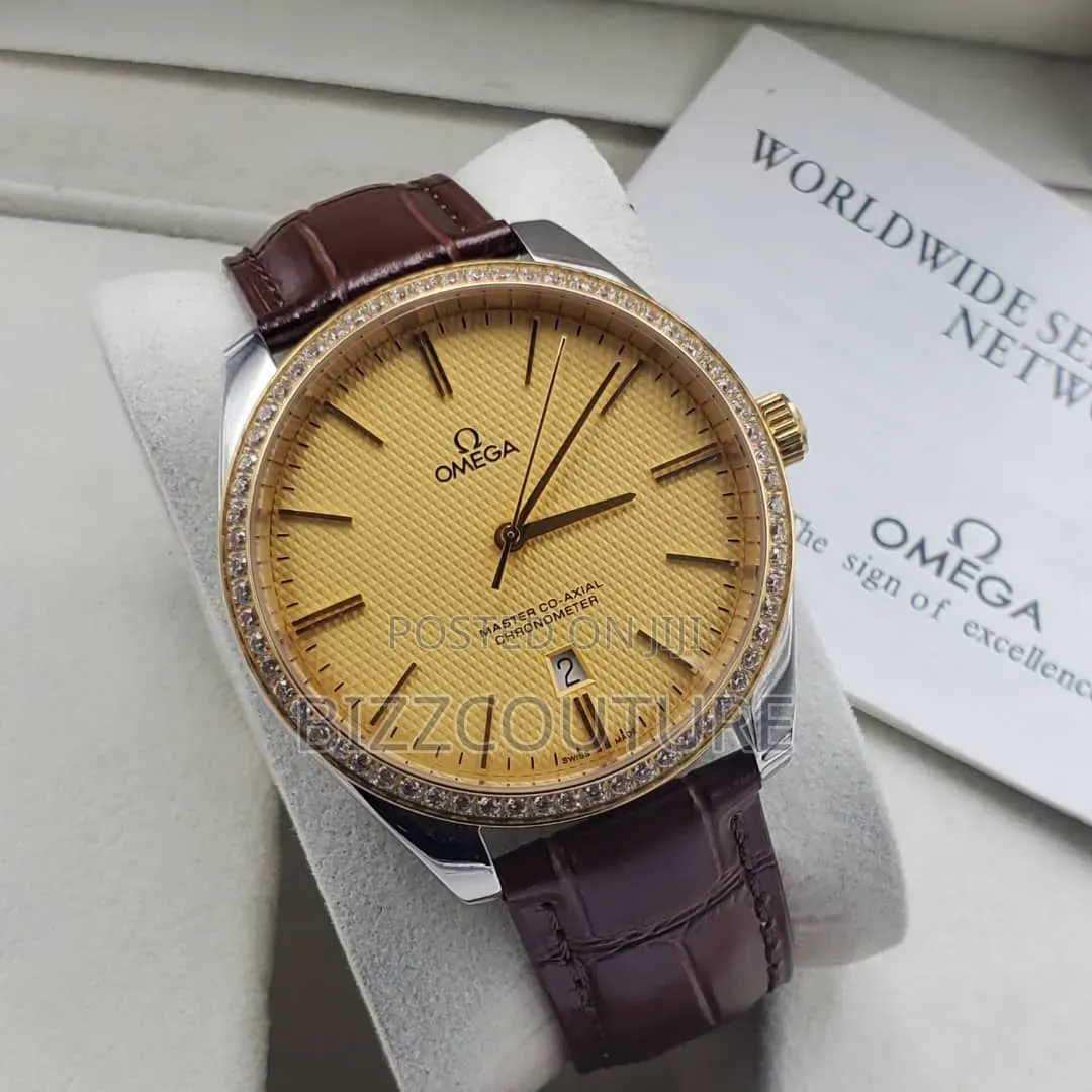 Original OMEGA DeVille Prestige LeatherStrap 100% Authentic Guaranteed