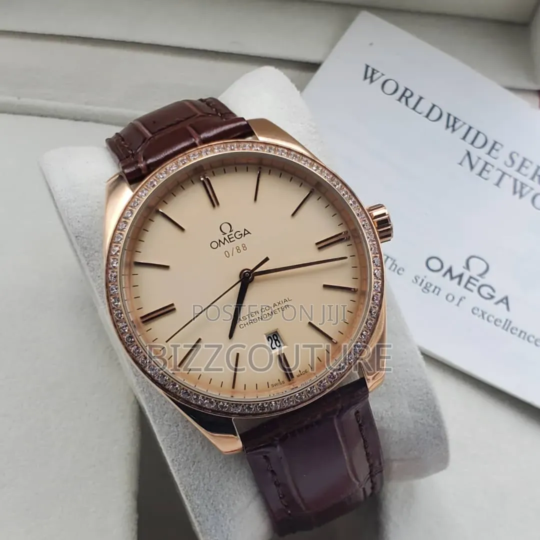 Original OMEGA DeVille Prestige LeatherStrap 100% Authentic Guaranteed