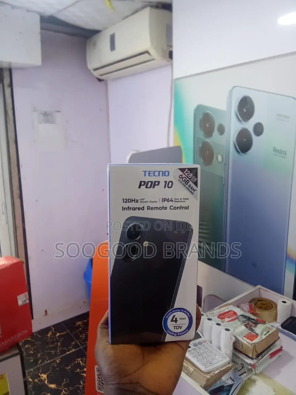 New Tecno Pop 10 128 GB Black