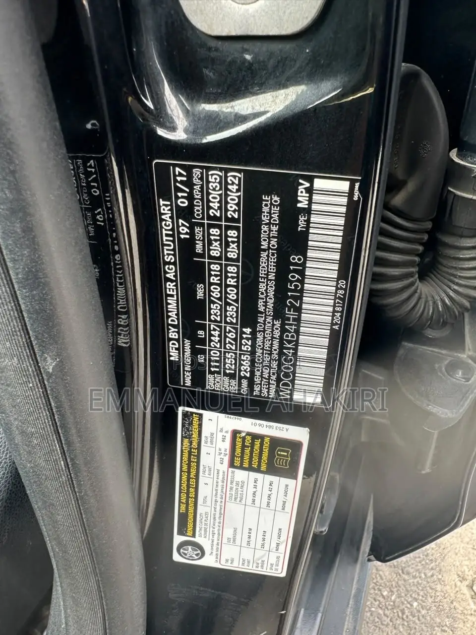 Mercedes-Benz GLC-Class 2017 Black