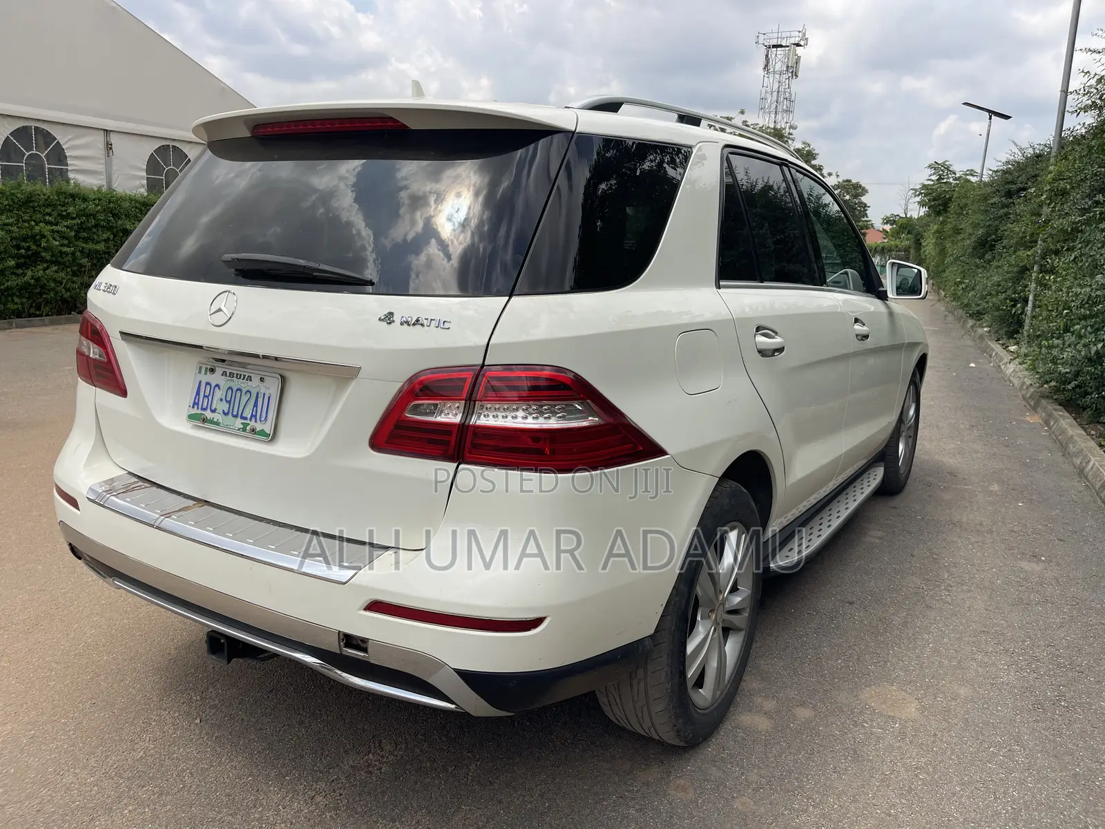Mercedes-Benz M Class 2013 White