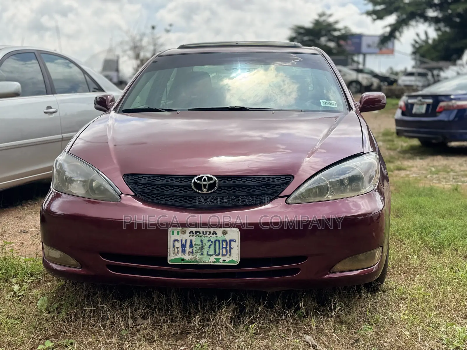 Toyota Camry LE 4dr Sedan (2.4L 4cyl 5M) 2004 Burgundy