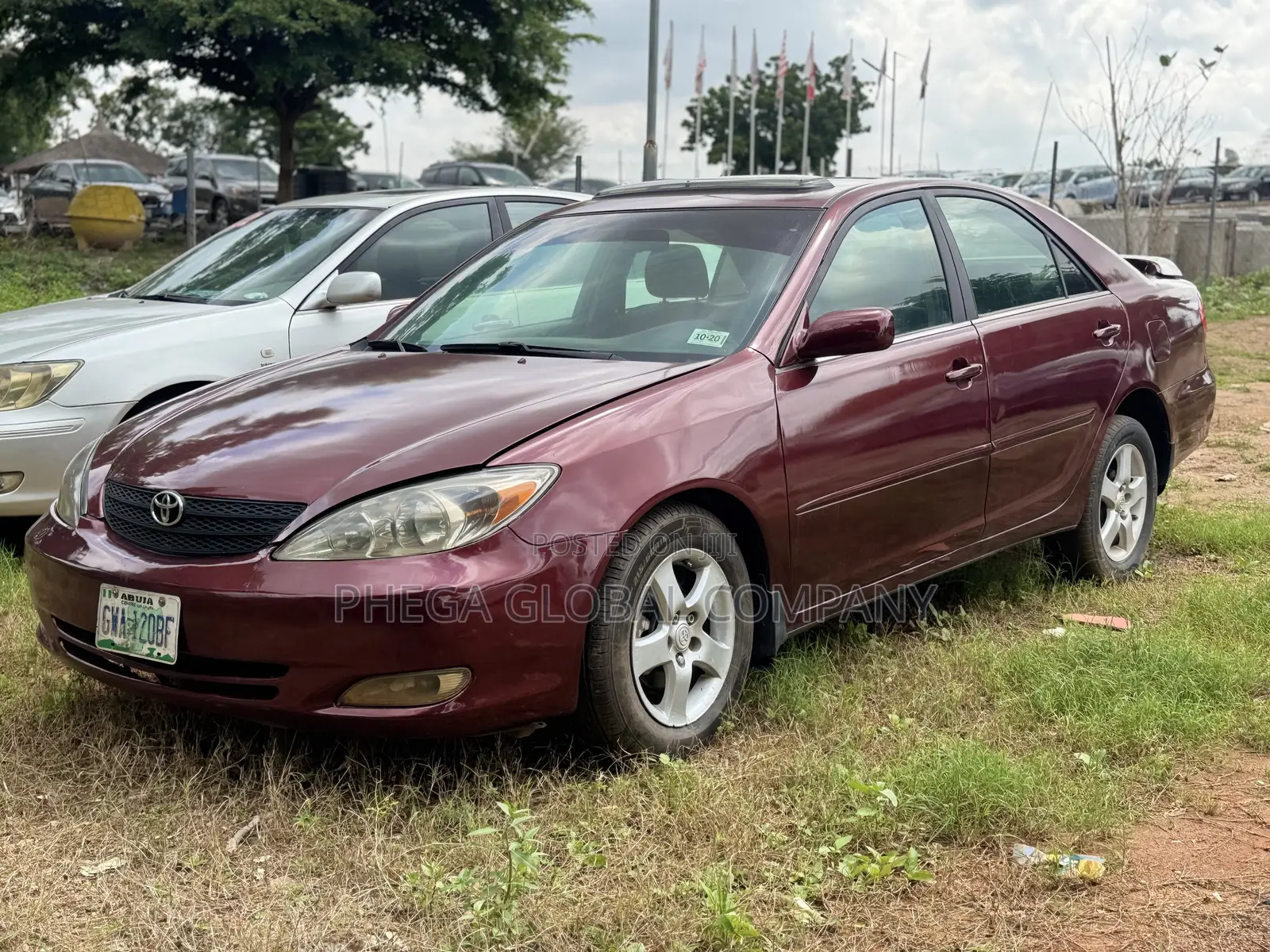 Toyota Camry LE 4dr Sedan (2.4L 4cyl 5M) 2004 Burgundy