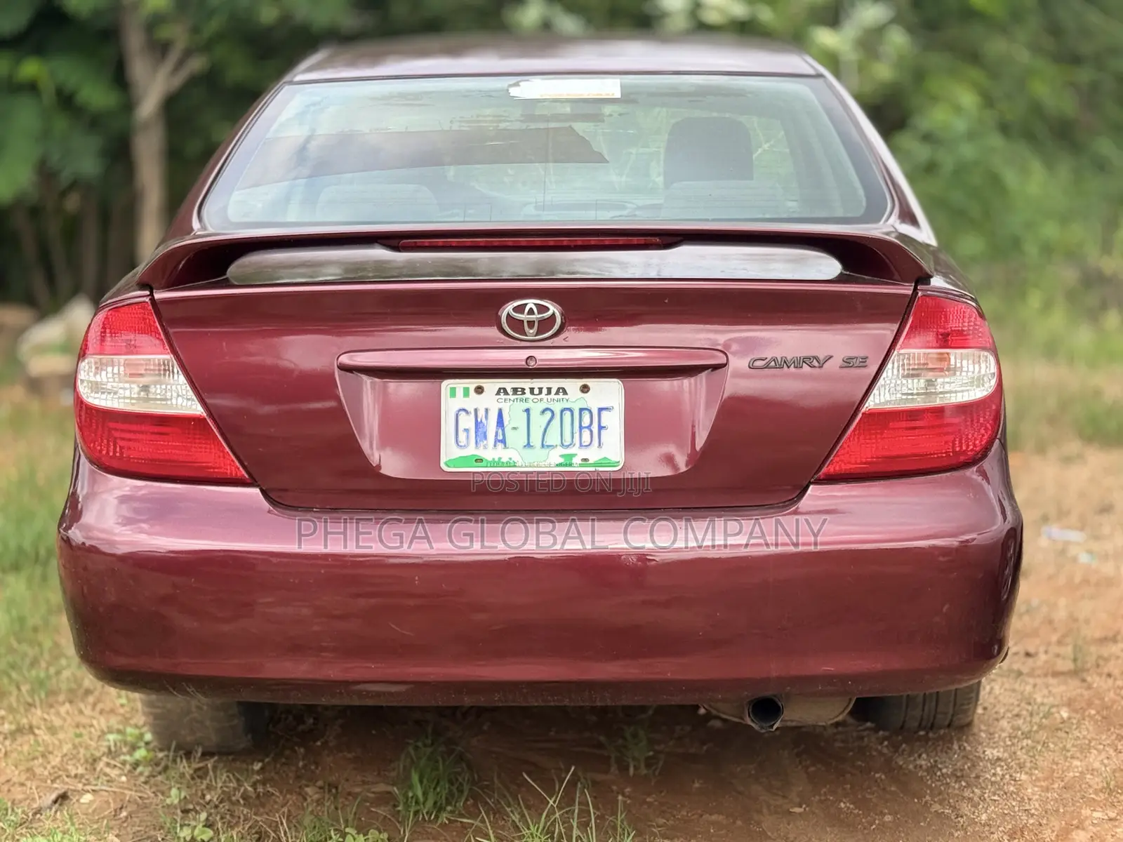 Toyota Camry LE 4dr Sedan (2.4L 4cyl 5M) 2004 Burgundy