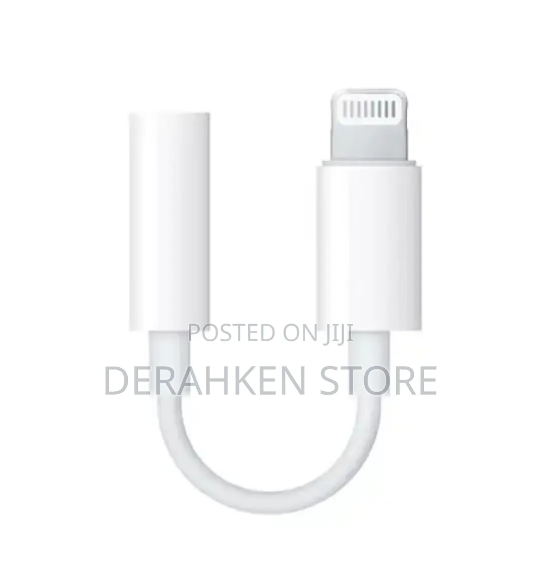 Original Apple Lightning to 3.5mm Headphone Jack Adapter