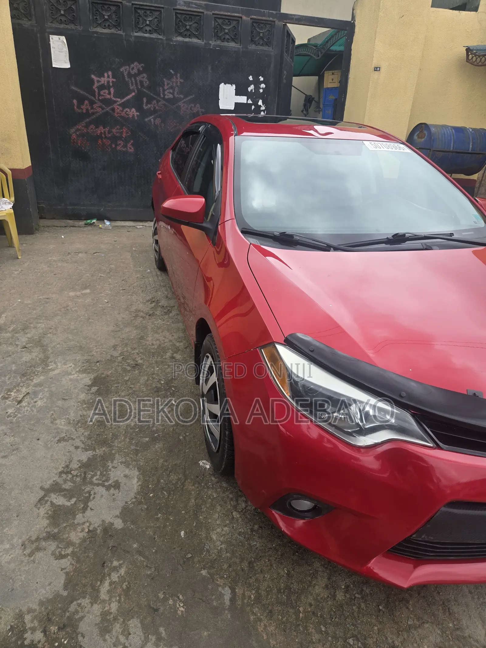 Toyota Corolla LE Premium 4dr Sedan (1.8L 4cyl CVT) 2016 Red
