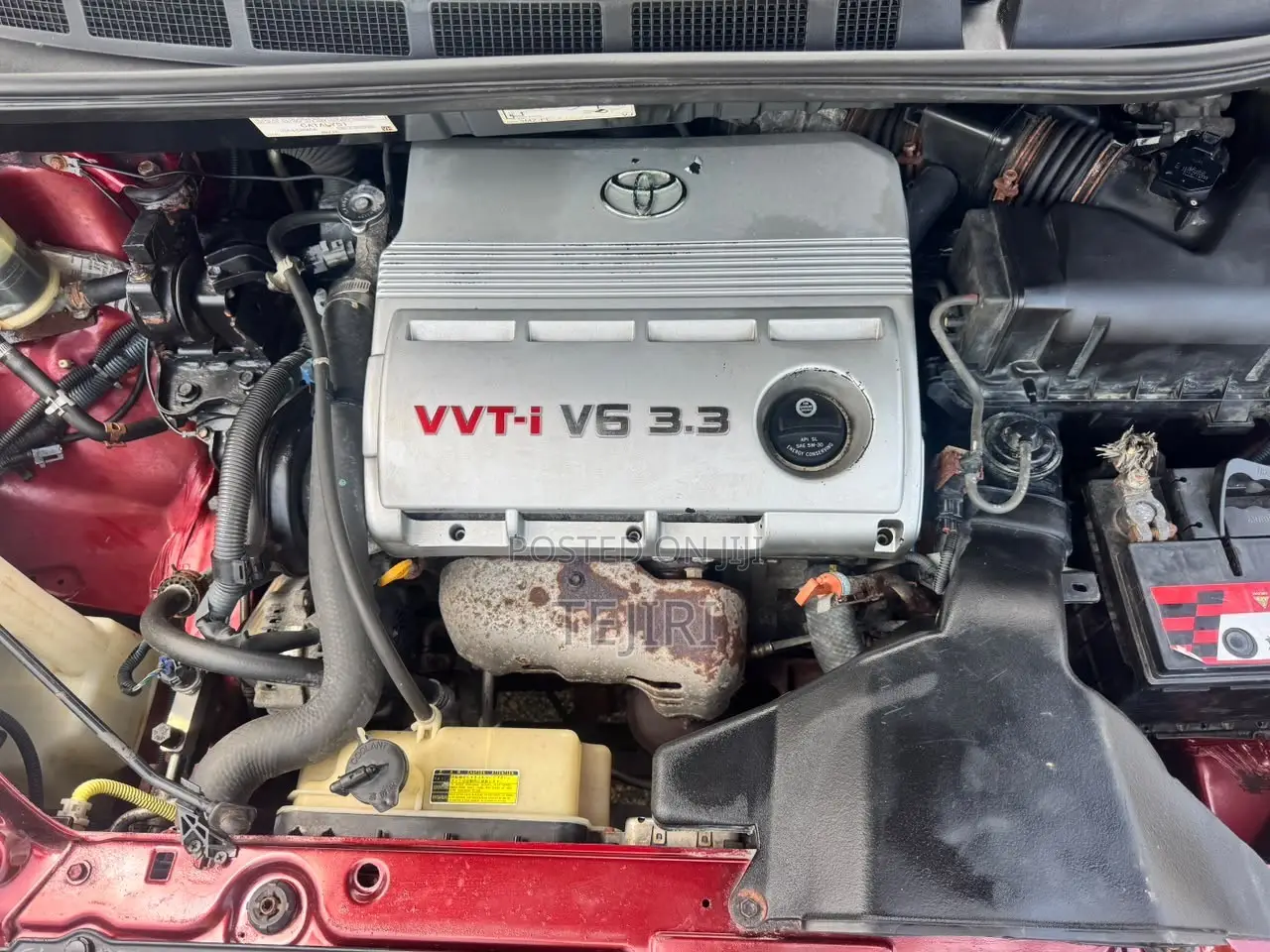 Toyota Sienna 2005 Red