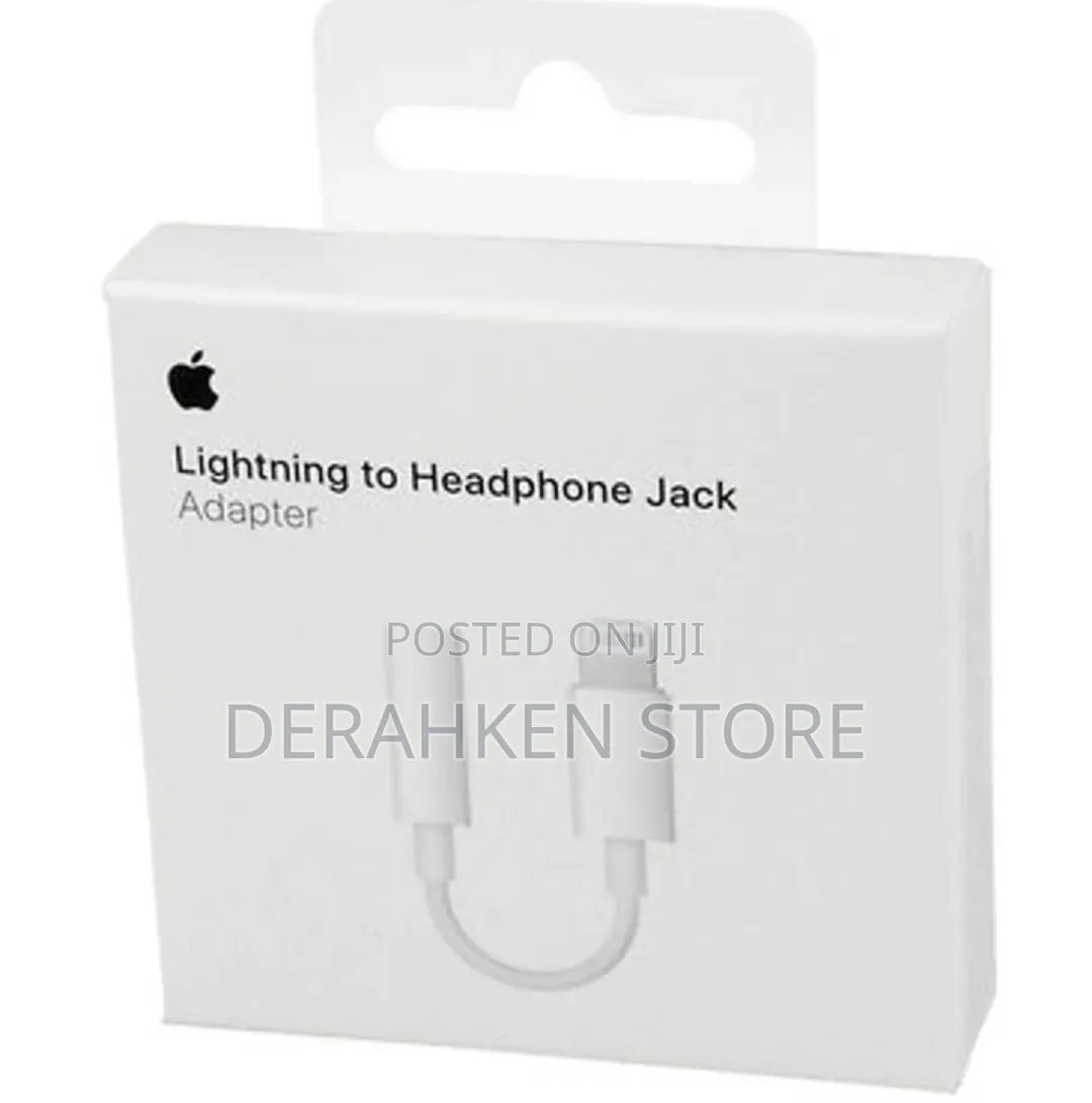 Original Apple Lightning to 3.5mm Headphone Jack Adapter