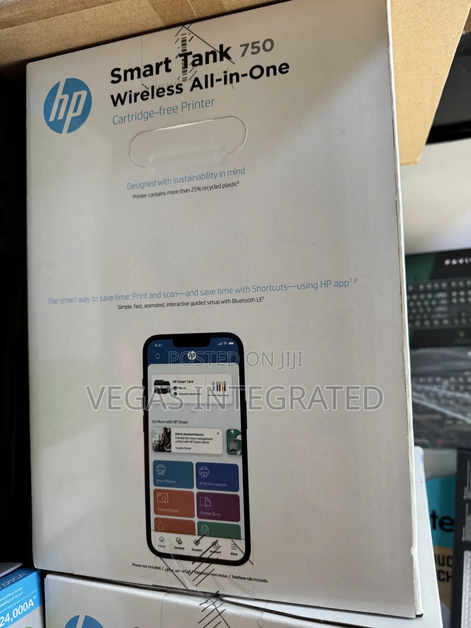 HP Smart Tank 750 All-in-One Printer
