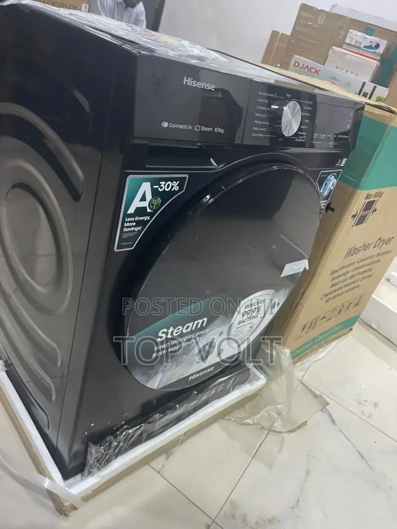Hisense 8KG Efficient Washing and Drying Machine