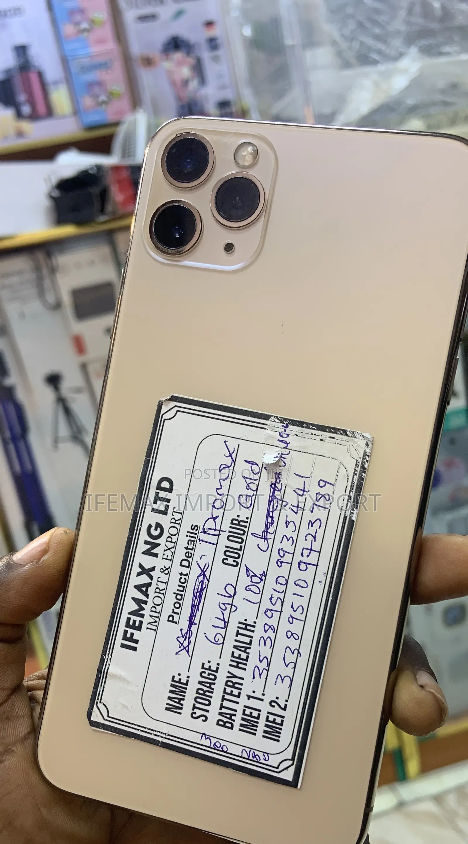 Apple iPhone 11 Pro Max 64 GB Gold
