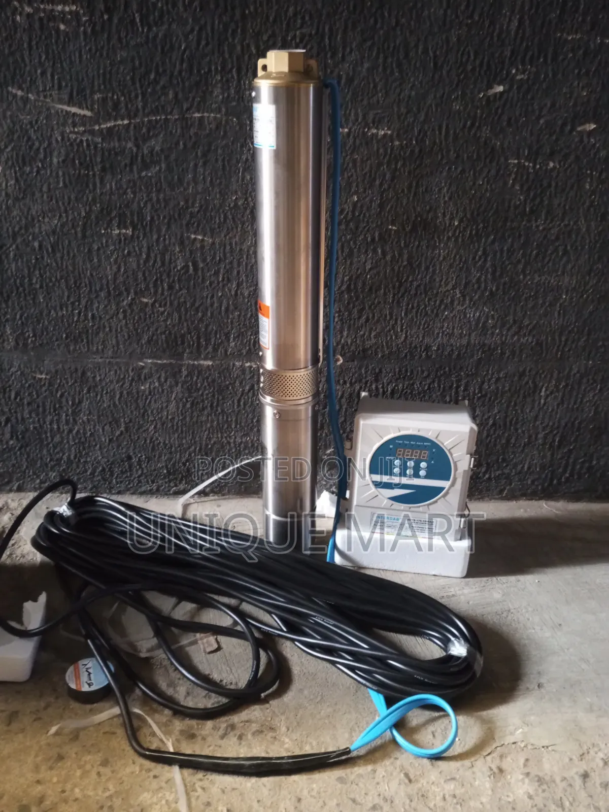 1Hp Interdab Hybrid AC/DC Submersible Pump. 100% Copper Coil