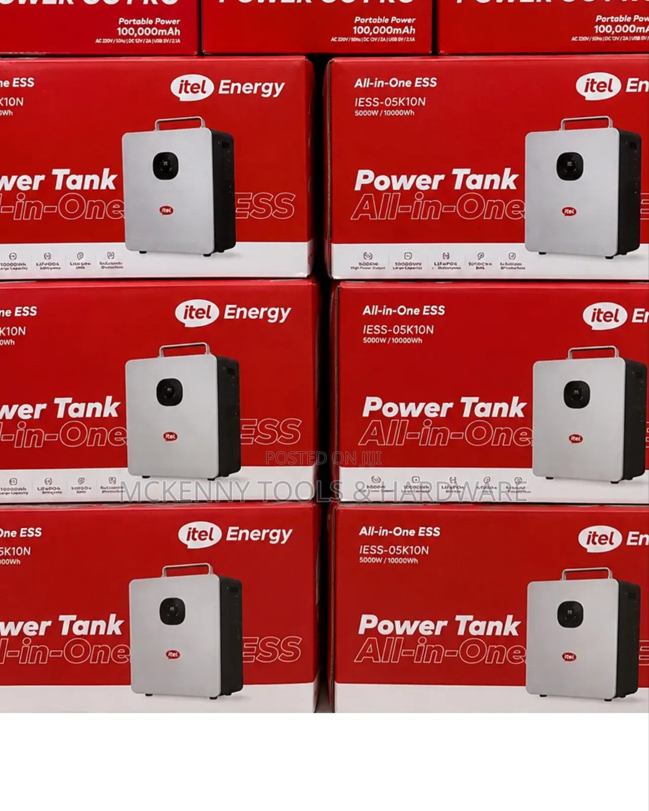 Itel Energy Itel Power Tank 500W Inverter + 1kWh LiFePO4 Battery