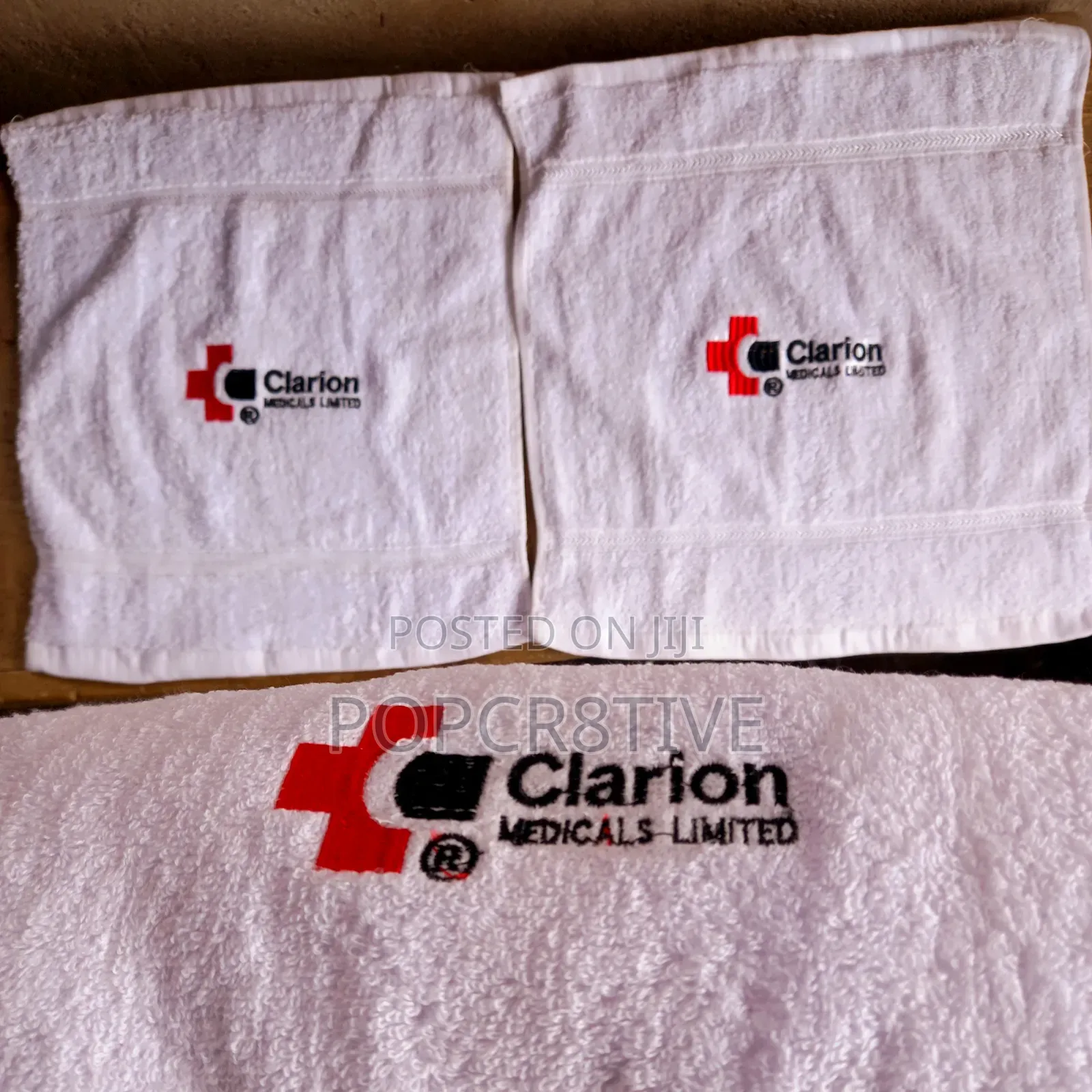 Custom Towel Souvenir Branding in Lagos
