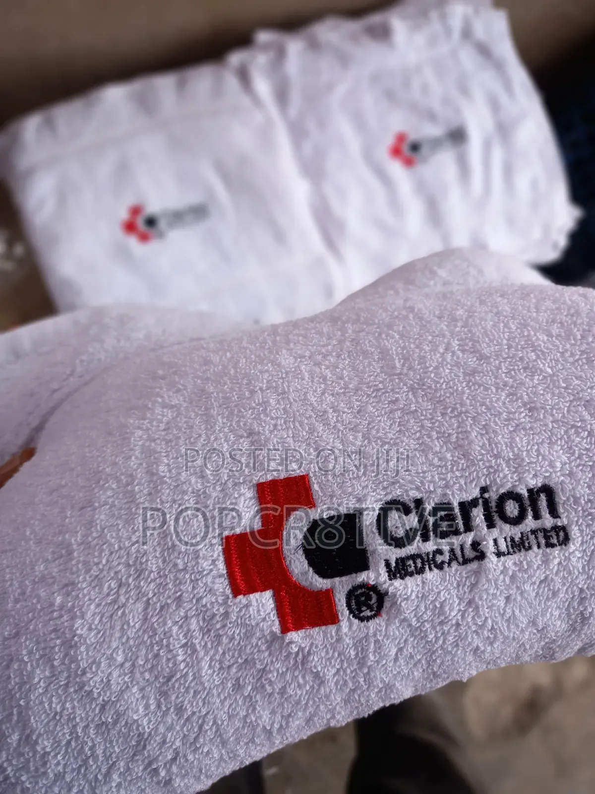 Custom Towel Souvenir Branding in Lagos