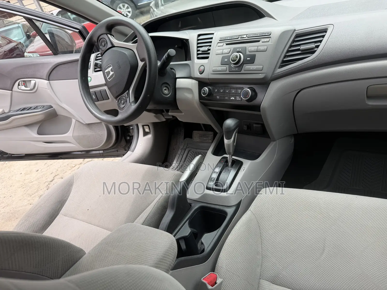 Honda Civic LX Sedan Automatic 2012 Black