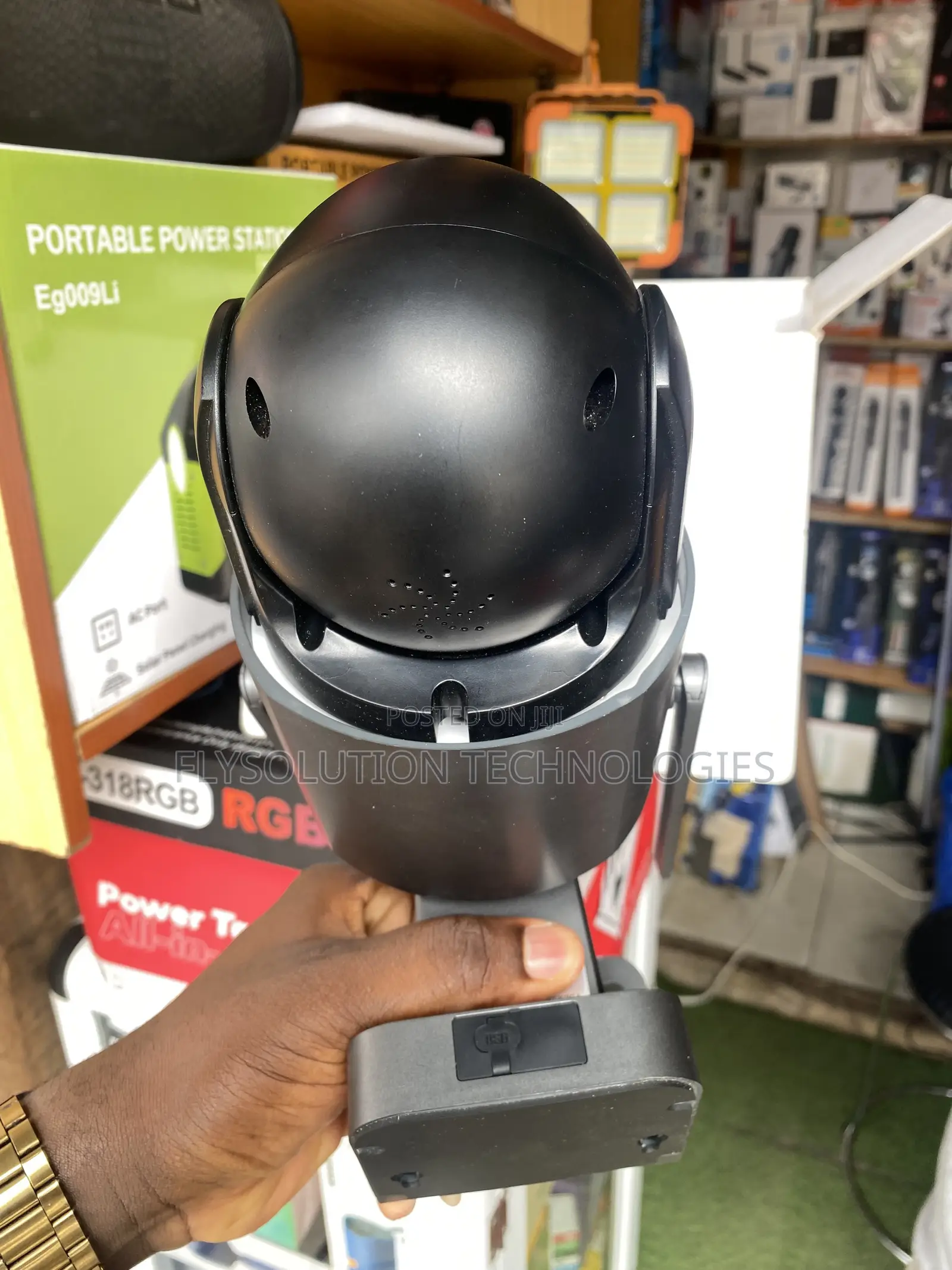 Open Box A30 Ubox HD Dual-Lens Intelligent Solar Alert PTZ 4G Camera