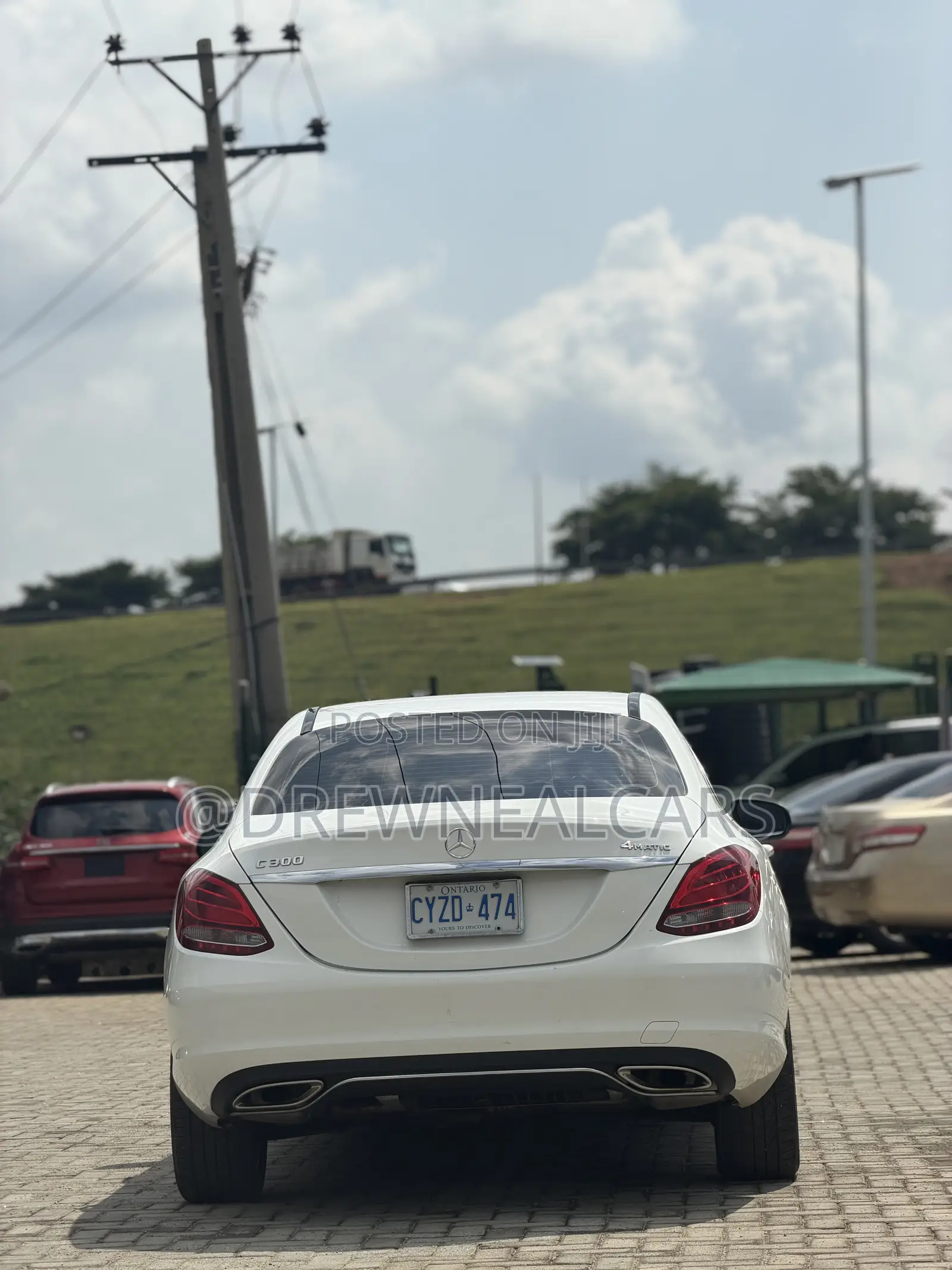 Mercedes-Benz C300 Base C300 AWD 4MATIC Cabriolet 2018 White