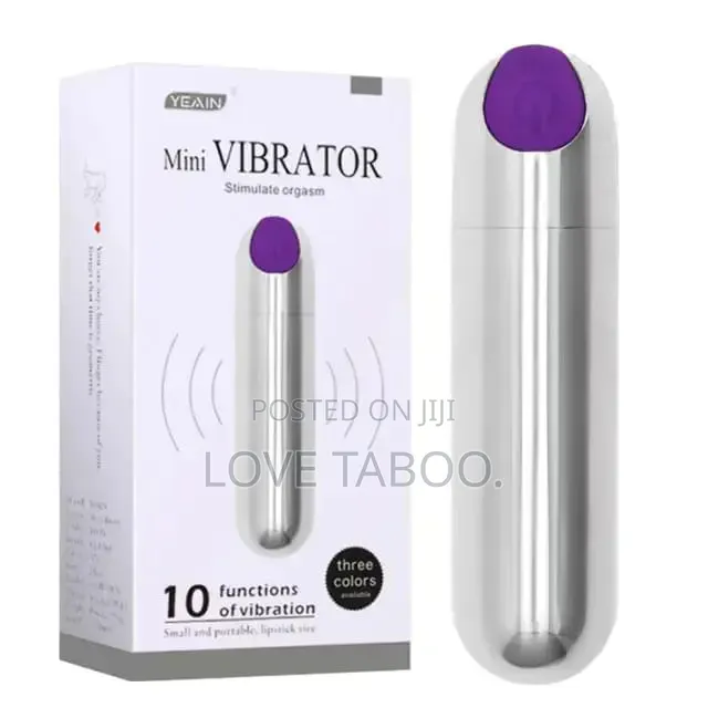 Silicone and Silver Clitoral Bullet Vibrator
