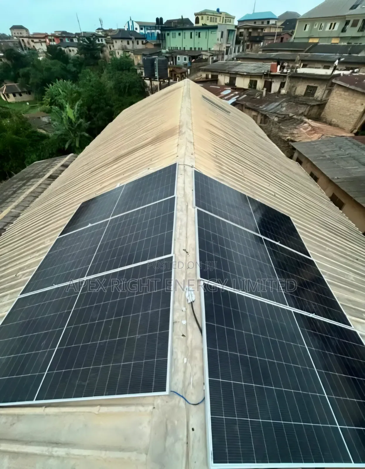 6.2kva Africell Hybrid+5kwh Deye Lithium+650w Panel X6