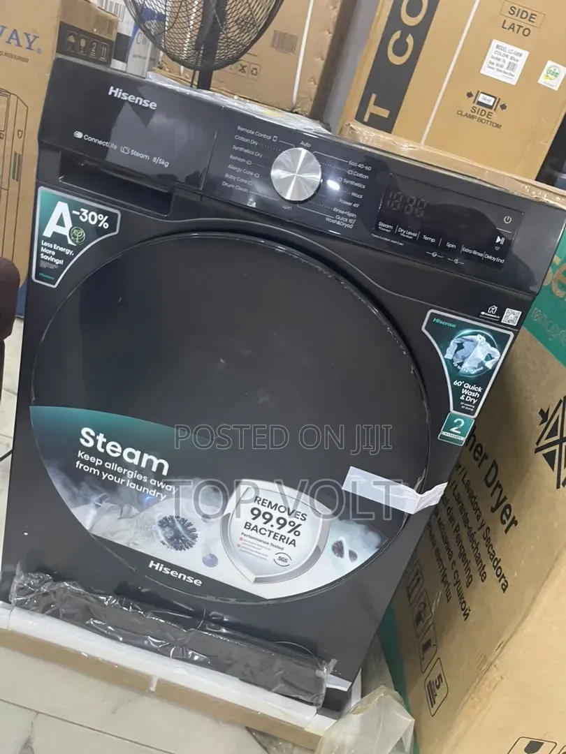 Hisense 8KG Quality Wash and Dry Washing Machine