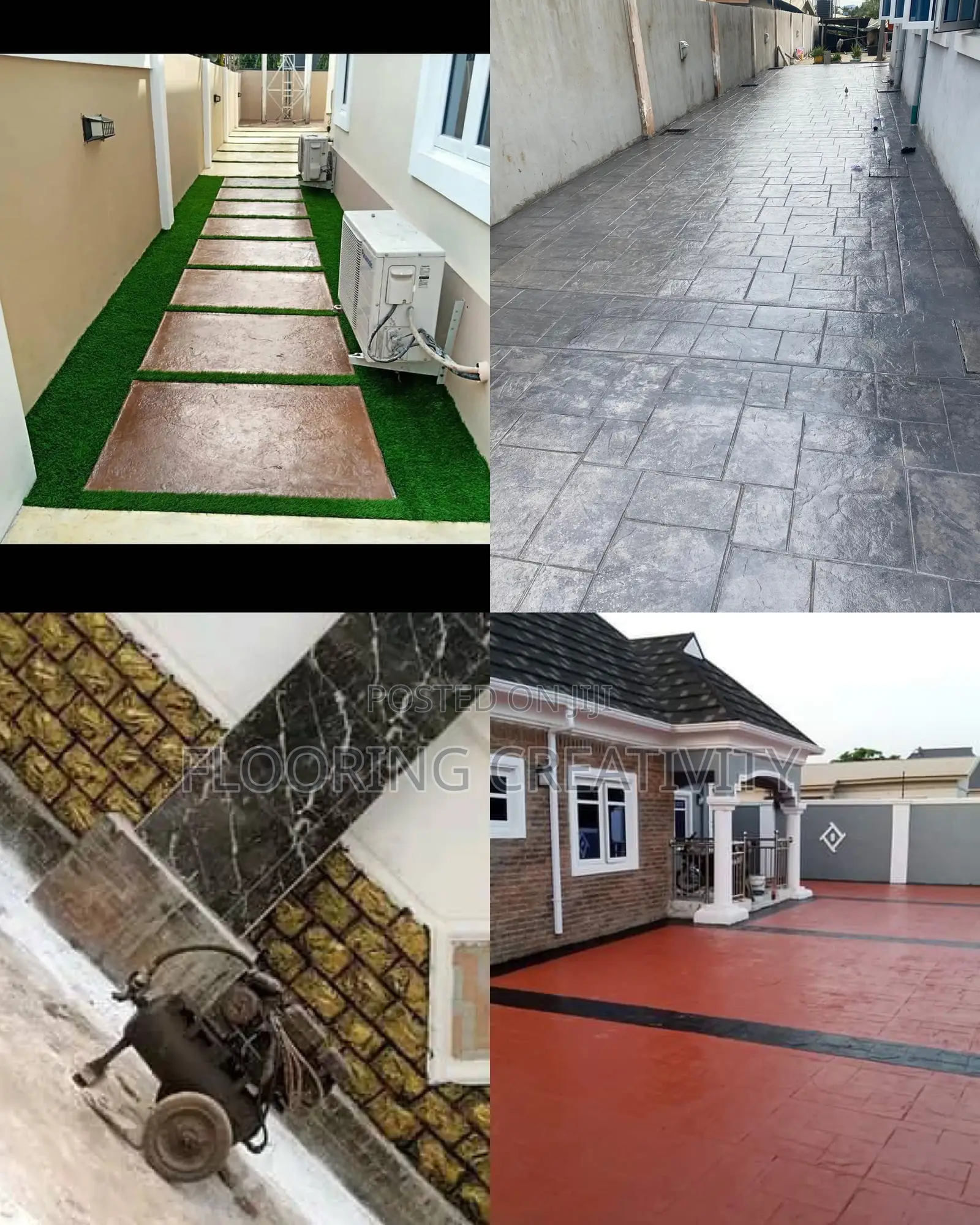Polished Stamp Floor and Wall U Can Never Overlook