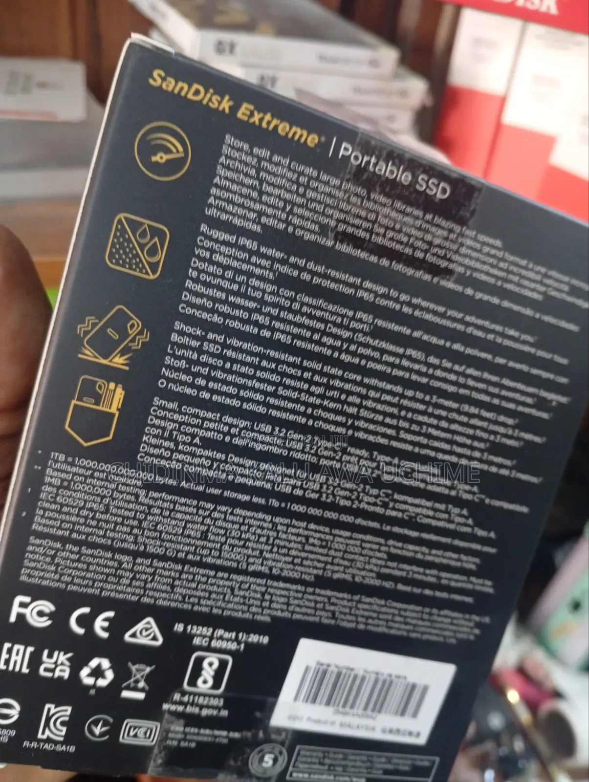 Sandisk Extreme Pro Portable SSD 8Tb