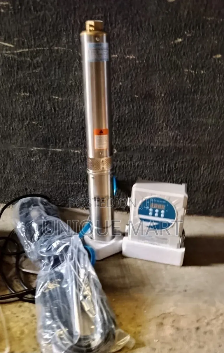 3Hp Solar Hybrid AC/DC Submersible Pump. 100% Copper Coil