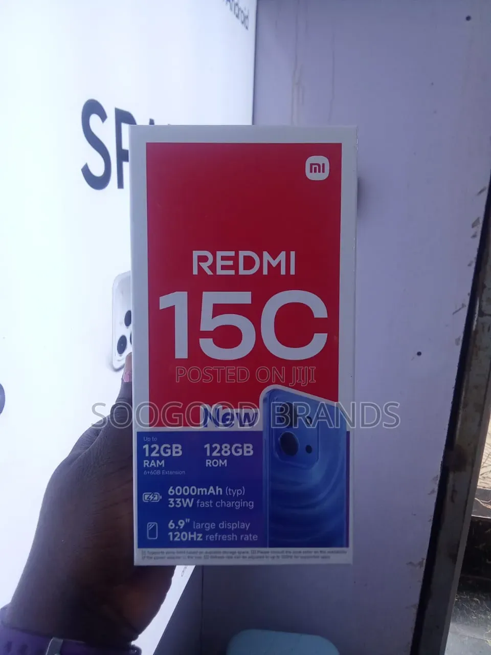 New Xiaomi Redmi 15C 4G 128 GB Black