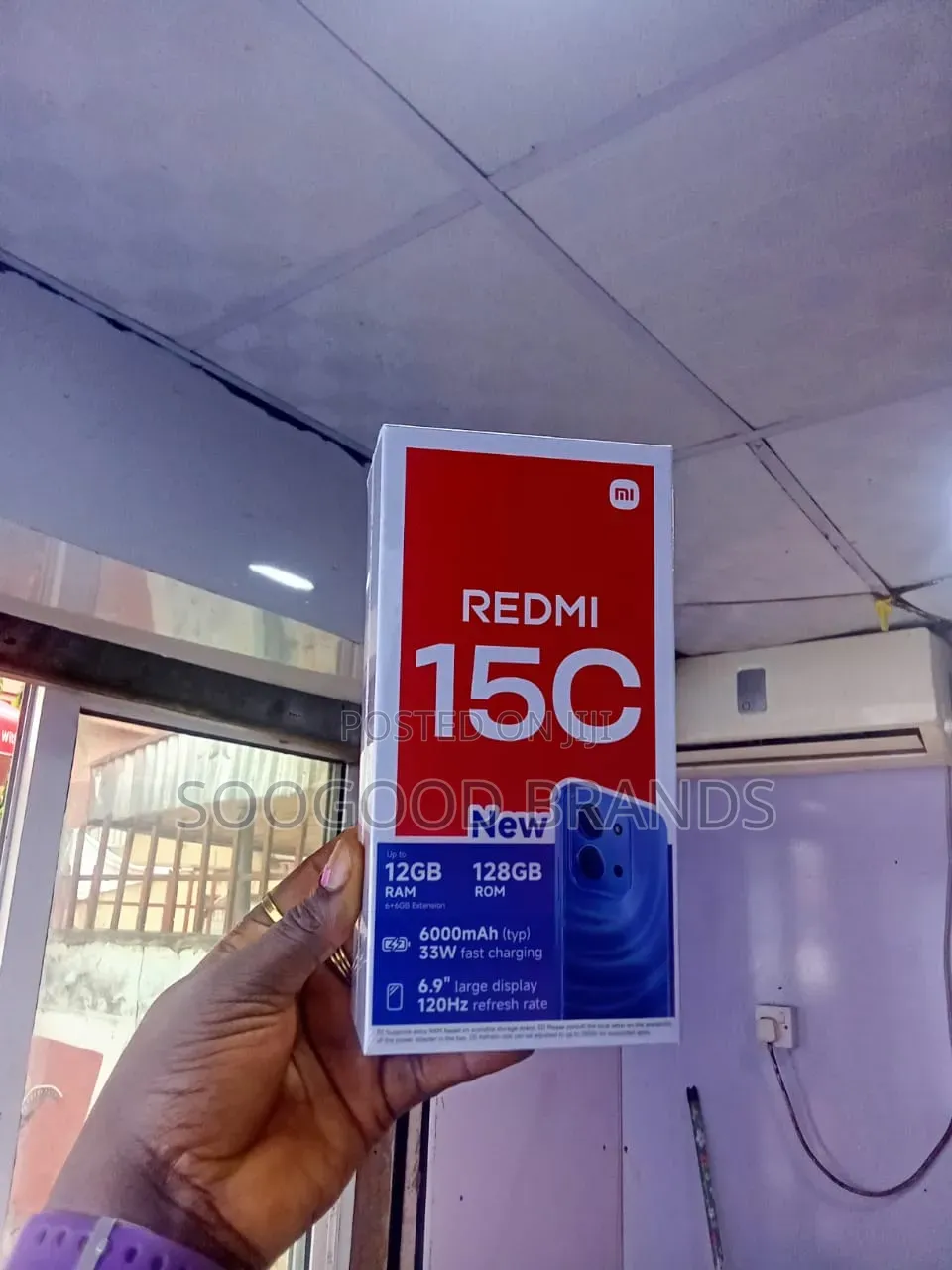 New Xiaomi Redmi 15C 4G 128 GB Black