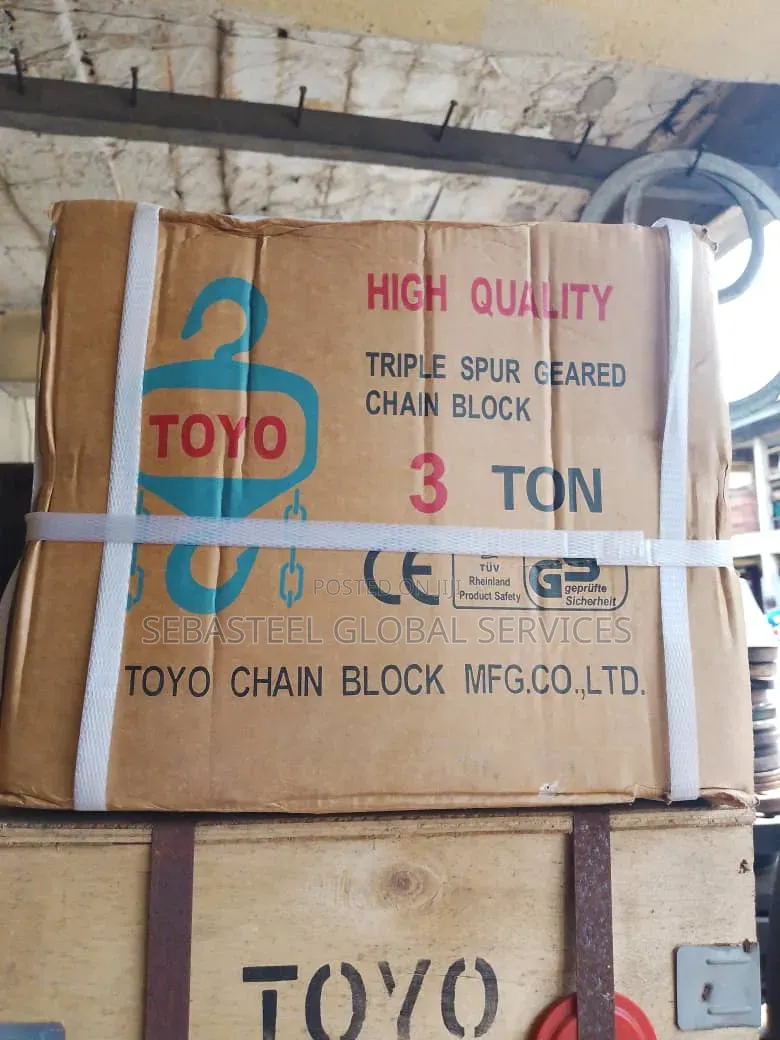 2tons X 3mtrs Chain Block