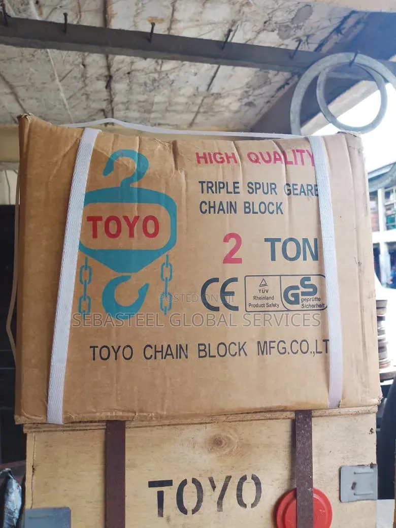 2tons X 3mtrs Chain Block