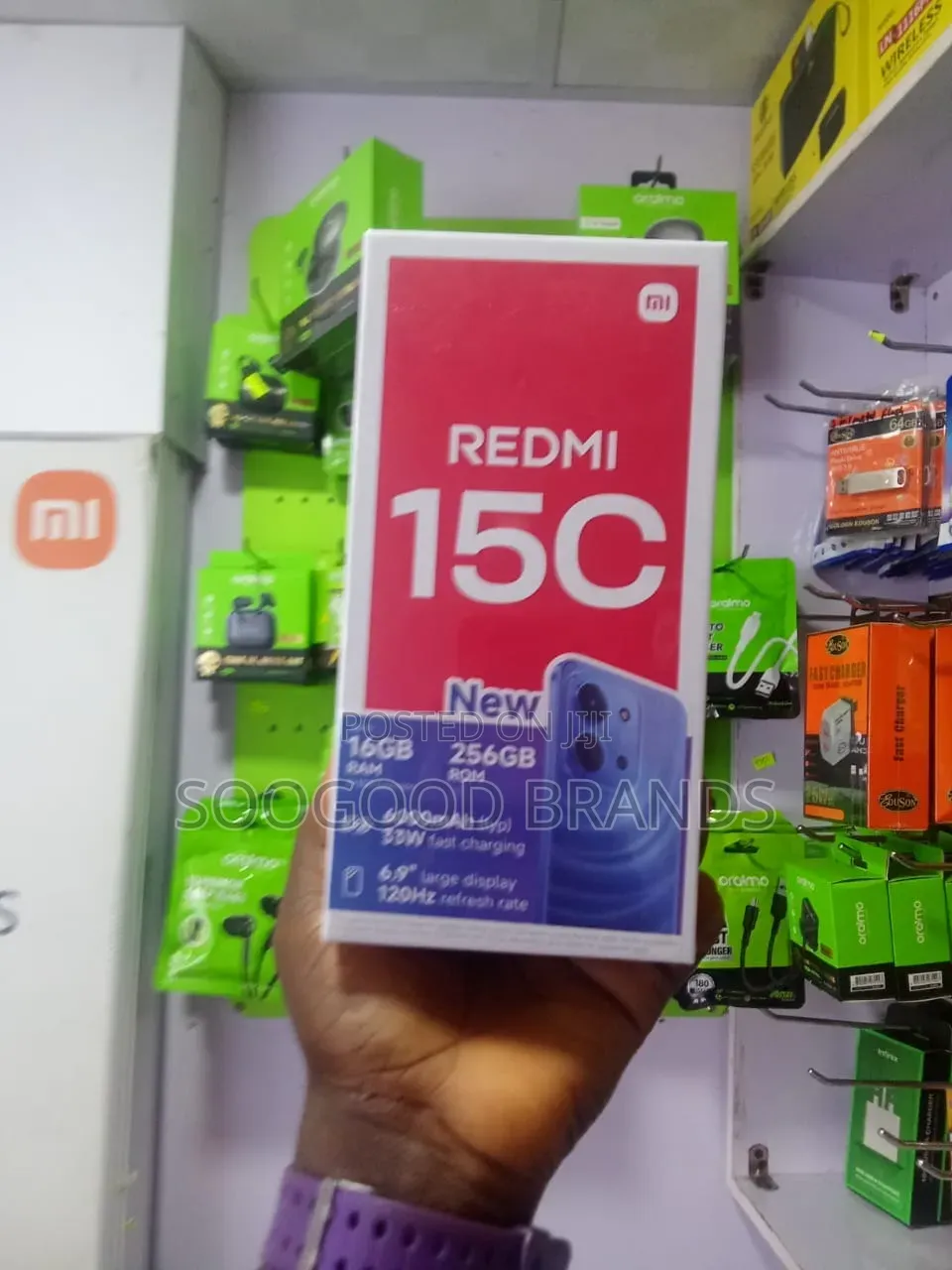 New Xiaomi Redmi 15C 4G 256 GB Black
