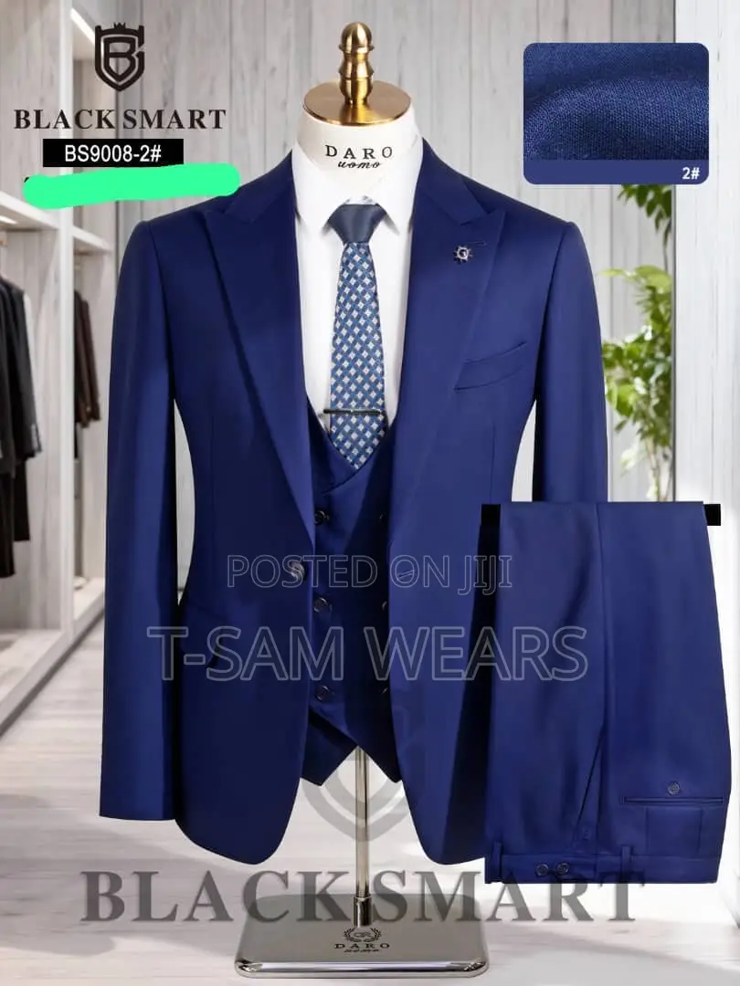Black Smart Designer Turkish Suit
