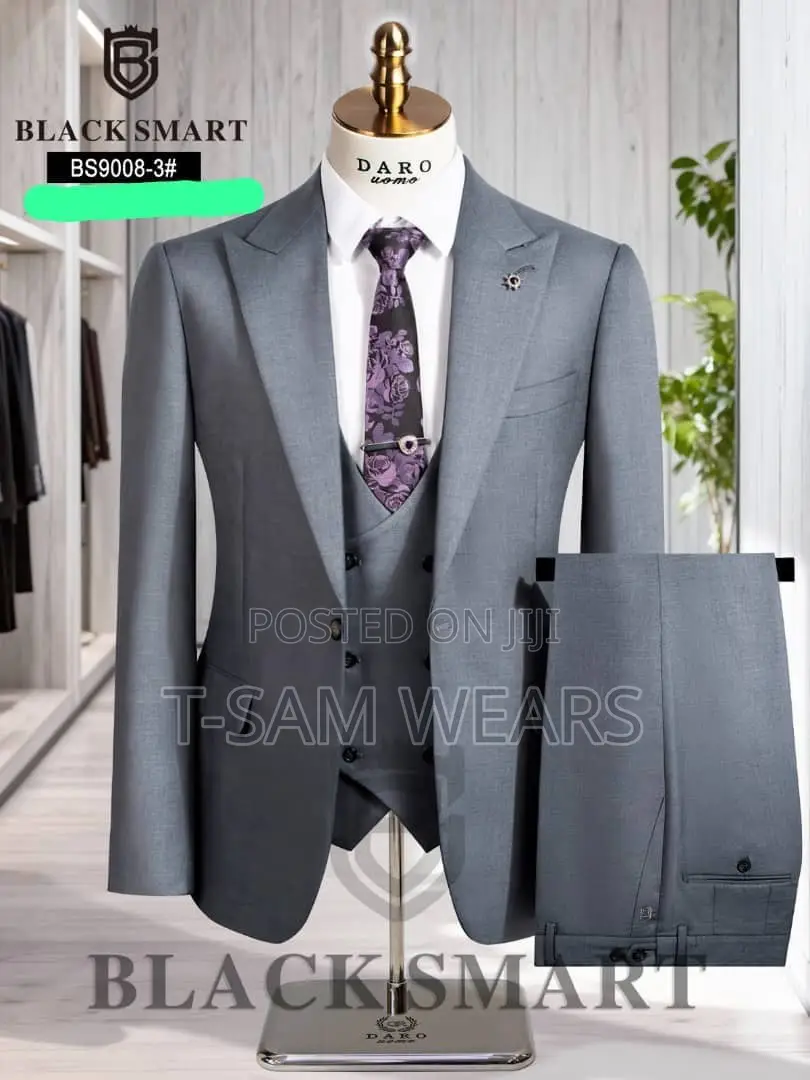 Black Smart Designer Turkish Suit