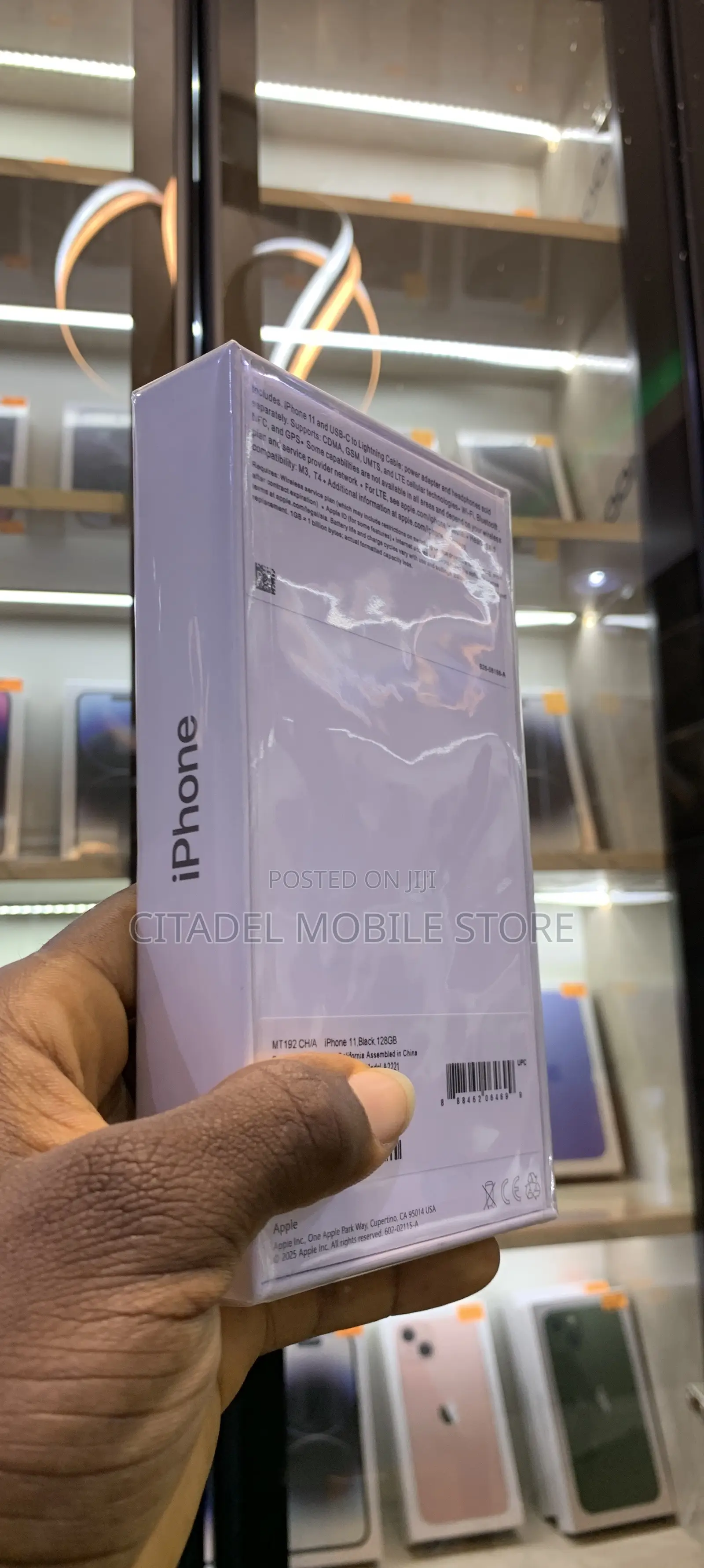New Apple iPhone 11 128 GB Black